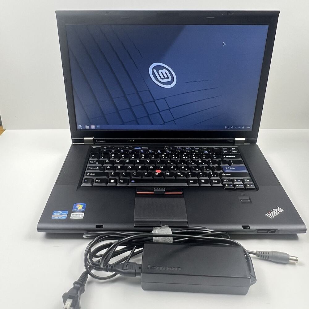 Lenovo ThinkPad T520 Intel i7-2640M 8GB 320GB HDD Linux Mint OS w/ Charger|ELP83